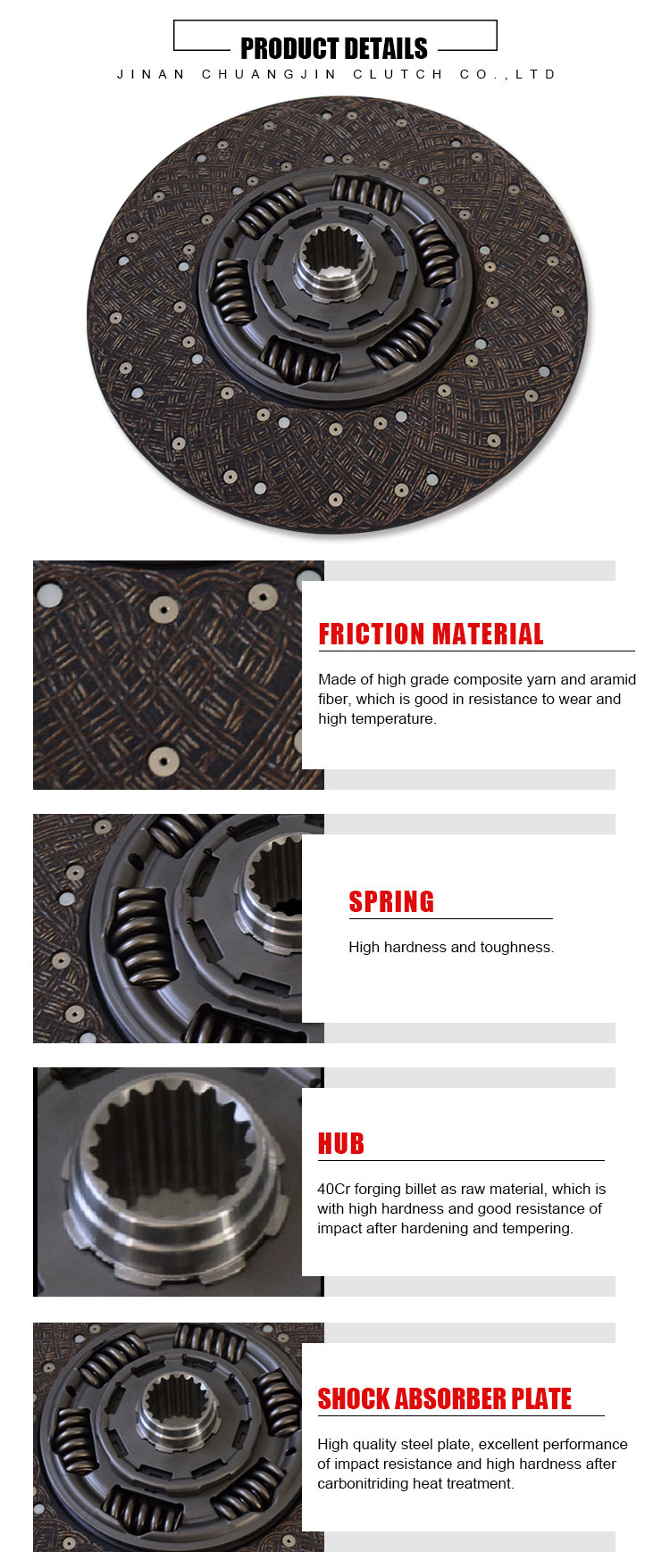 LUK QUALITY Self-adjust IVECO TRUCK Clutch Pressure Plate 